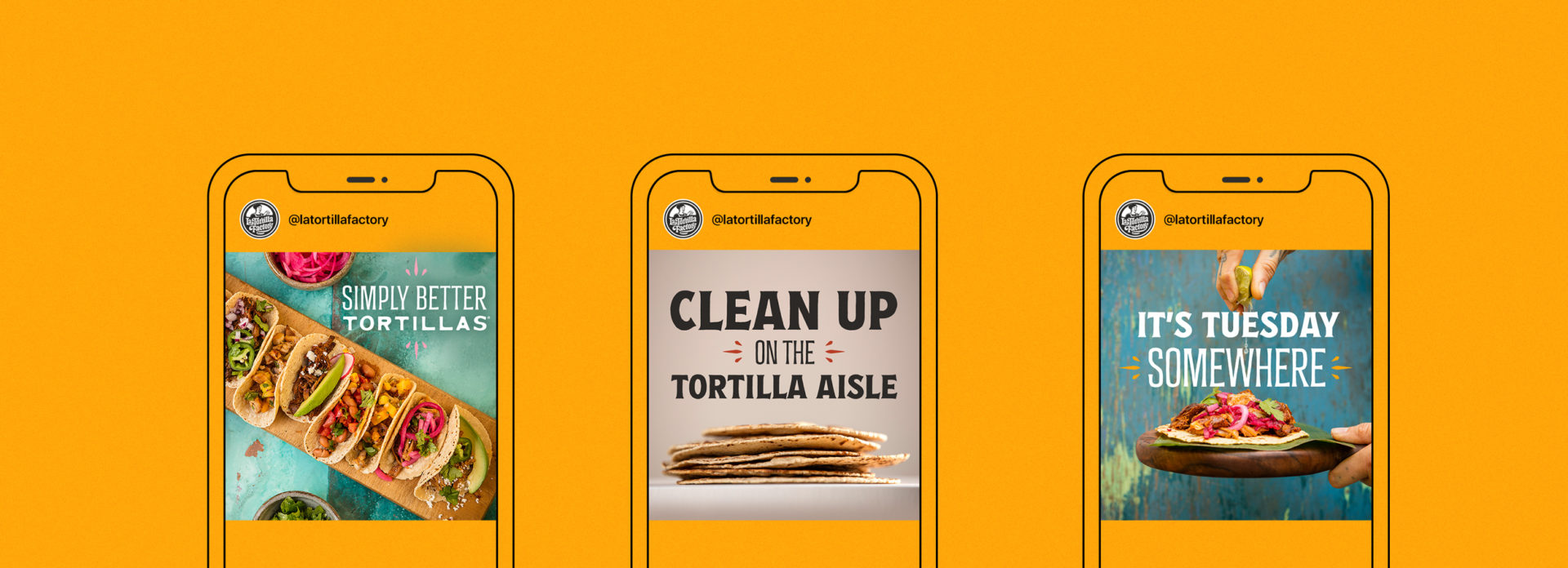 La Tortilla Factory social campaign