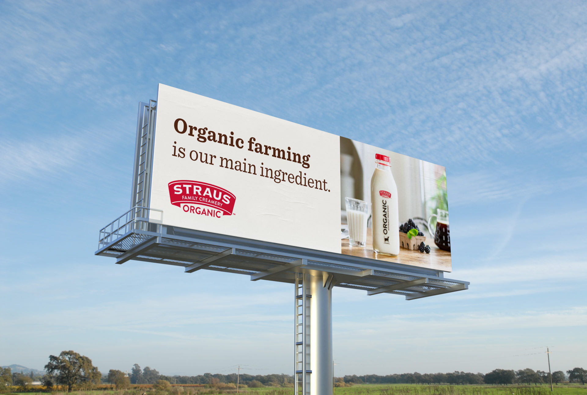 Straus Organic Farming campaign